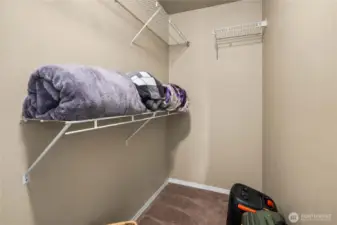 Primary Walk in closet