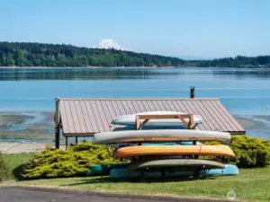 Kayak storage for the community