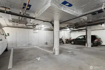 Two deeded parking spots #6 and #7.