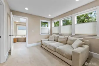 Sitting Room in Primary Suite