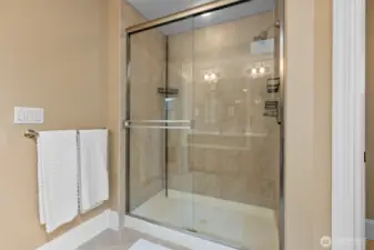Walk-in Shower in Primary Suite