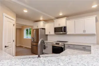 Kitchen eating counter