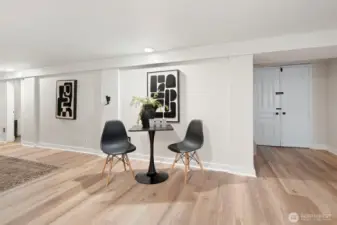 finished basement