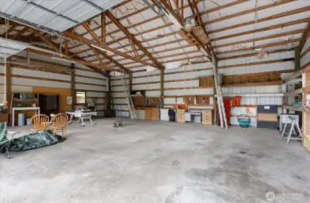 Plenty of space for storage, projects, livestock feed, gardening equipment and so much more