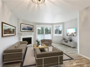 Virtual staging/ Tenant occupied