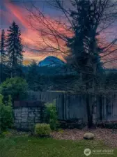 Partial Mountain view from Kitchen