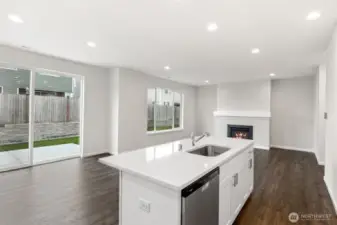 **Photos are of the same floorplan in another community. Some colors and features will cary**