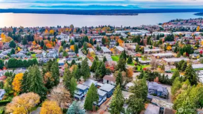 Perfectly located in the Houghton neighborhood of Kirkland perfectly nestled on the Eastside of Lake Washington and is so close to everything the Puget Sound has to offer!