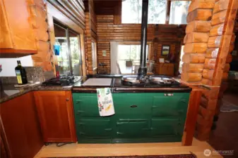 AGA stove imported from Sweden
