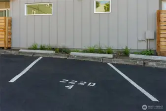 Dedicated parking ensures convenience in the heart of the city.