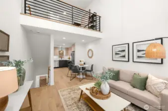 The open-concept design flows perfectly for both high-end entertaining and everyday comfort.