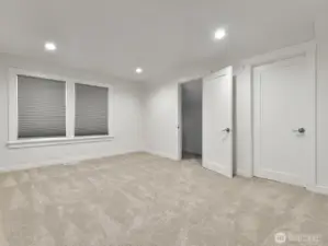 2 closets in 2nd upstairs bedroom.