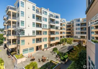 Great greenspace & courtyard