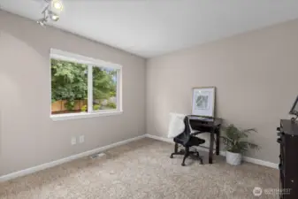 3rd room upstairs, used here as a home office!