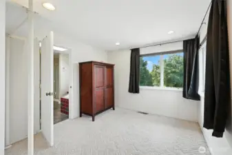 Primary bedroom bonus space