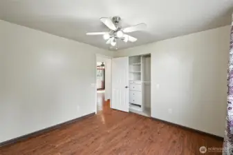 Ceiling fans in every bedroom