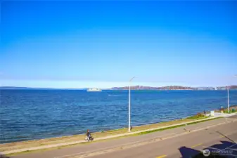 View East from deck