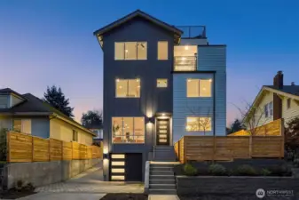 Built on a quiet residential street in the heart of Seattle's Central District