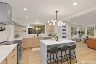 Enjoy the freshest finishes in your Chef's kitchen