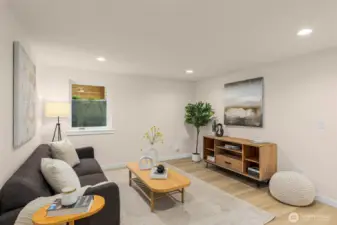 Additional space that can serve as a home office, workout space, hobby room, or another bedroom