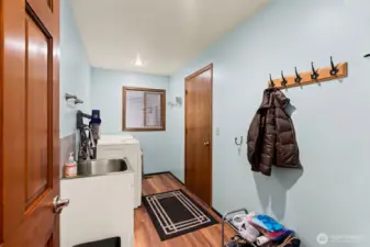 Laundry area