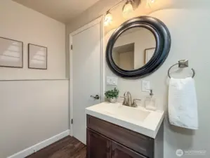 Half Bath on Main Level