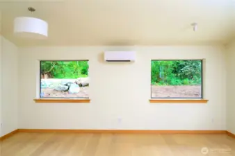 Living room with views