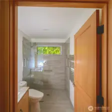 Walk in shower