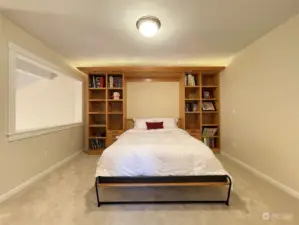 Loft with built-in Queen-sized Murphy bed
