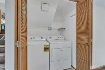 Laundry closet