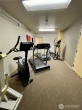 Exercise Room 2nd Floor.
