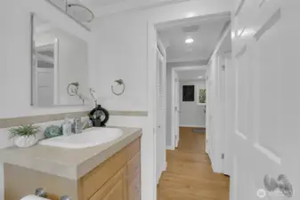 Main floor bathroom