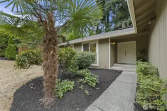 Nice path leading to front door
