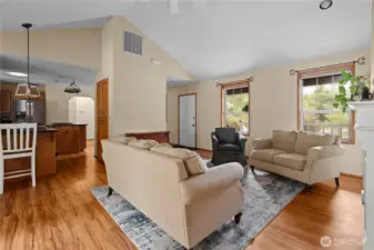 The open concept living allows for creative design and easy entertaining! See virtual tour link with 3D walkthrough video and interactive floorplans.