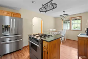 The formal dining area is just off the kitchen- See virtual tour link with 3D walkthrough video and interactive floorplans.