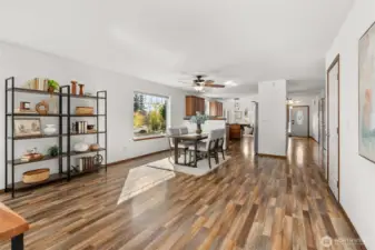 1 of 3 dining areas