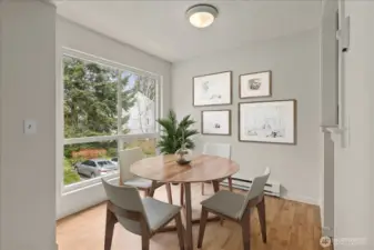 Virtually Staged ~ Dining Area