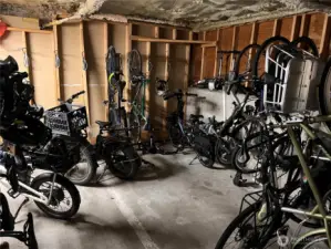 Community Bike Storage.