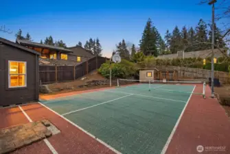 Sport Court and Play cottage!