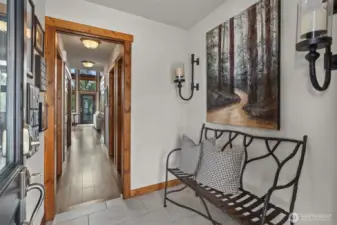 Entry way/mudroom.