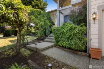 front walkway