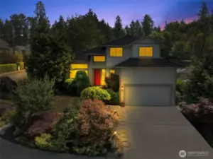 Twilight Front of House