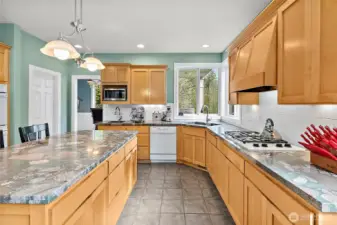 Walk Thru Kitchen