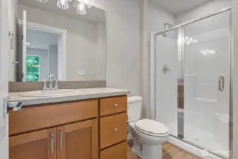 3/4 bath in ADU
