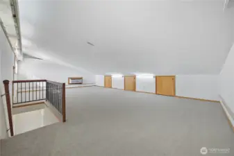 Bonus Loft Area  Versatile upper-level loft with ample natural light — the perfect space for a home office, fitness area, or creative studio.
