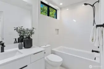Full Bath for 2nd and 3rd Bedrooms