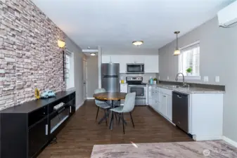 View from the front door