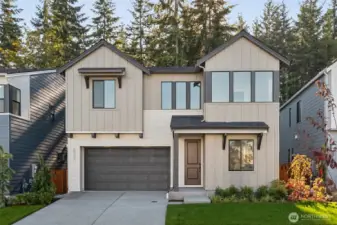 Picture of actual exterior of Homesite 02.