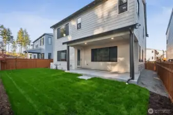 Picture of actual exterior of Homesite 02.