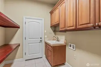 Nice sized laundry room